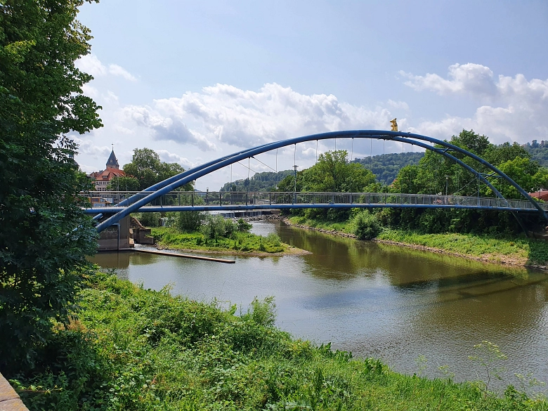 Blick auf die Weserinsel Werder in Hameln Blick auf die Weserinsel Werder in Hameln © Foto: Melanie Krilleke
