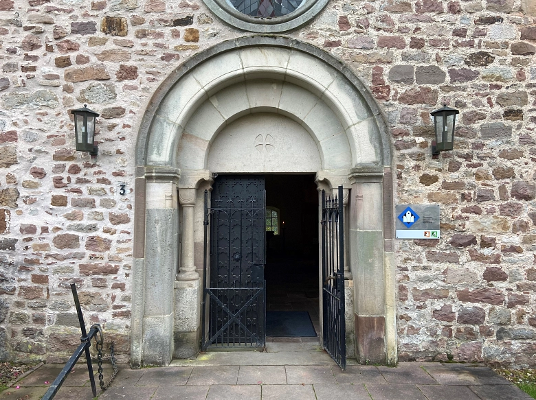 Eingangstür Kloster Bursfelde&nbsp;&copy;&nbsp;Foto: Klaas Grensemann / Haus kirchlicher Dienste