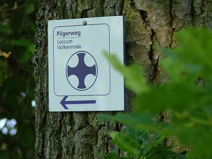 Wegmarkierung&nbsp;&copy;&nbsp;Pilgerweg